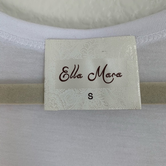 Anthropologie Ella Mara White Blouse - Picture 4 of 5